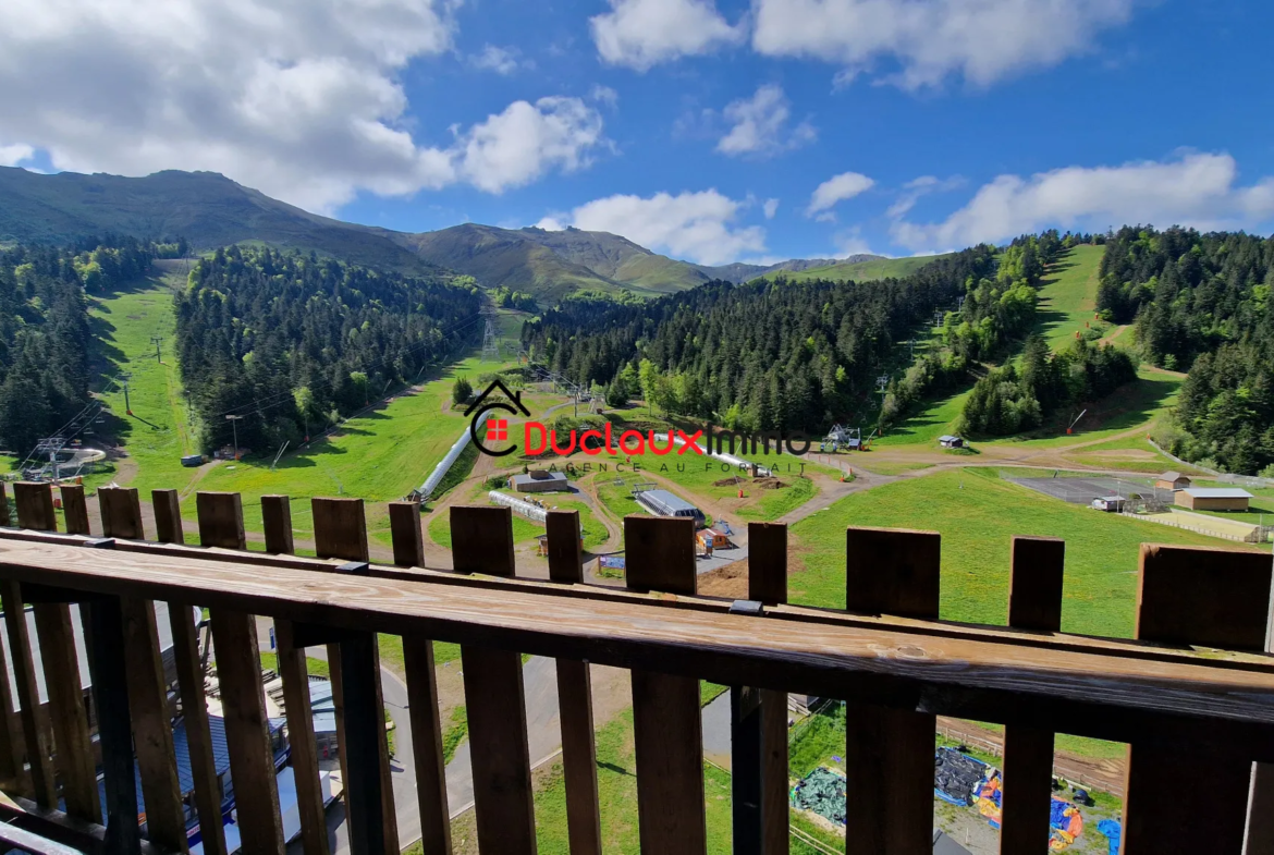 Studio de 31m2 au Lioran avec vue panoramique - AURILLAC 