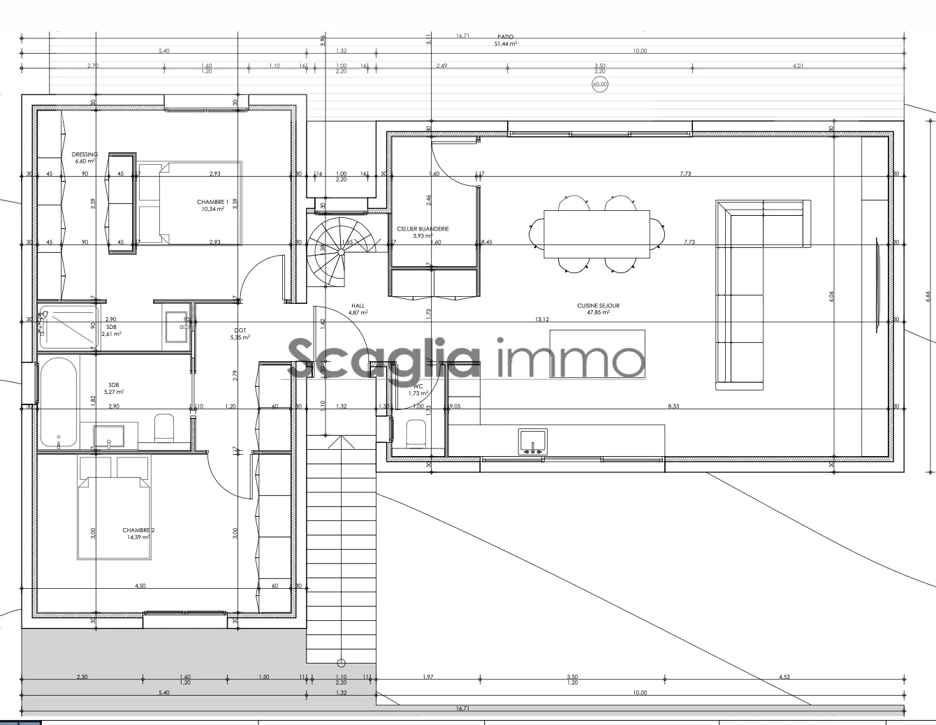 Terrain à Vendre à Pietrosella avec Permis de Construire 