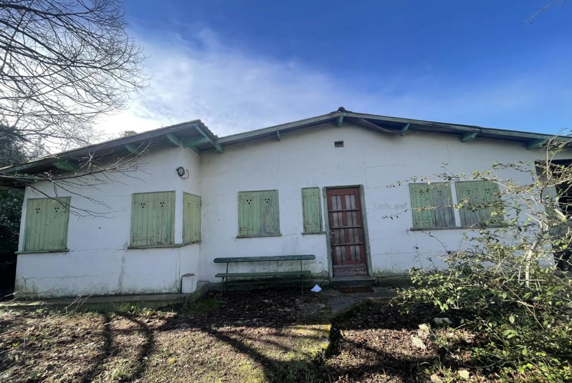 Belle maison de 80m2 sur terrain arboré à Meschers sur Gironde 