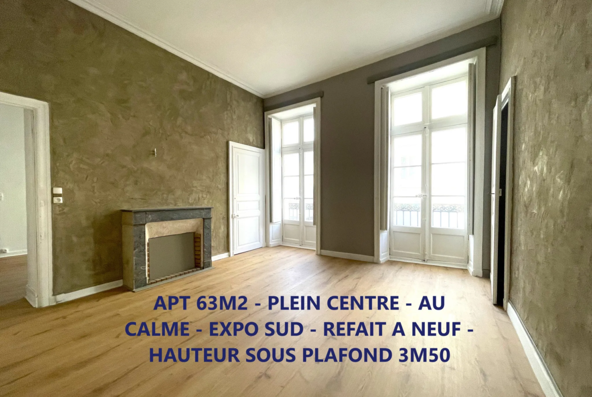 Appartement T2 de 63m2 à Nantes - Centre Ville 