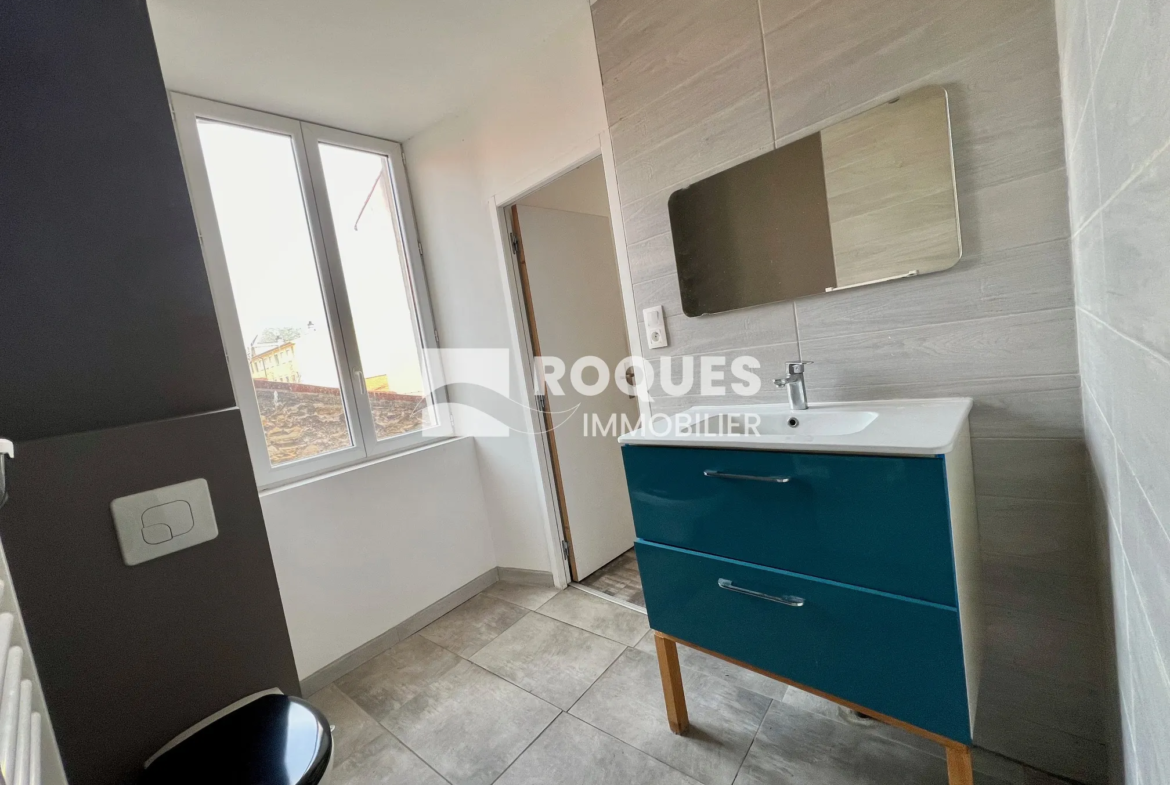 Vente appartement T3 duplex avec terrasse 100m2 à Millau 