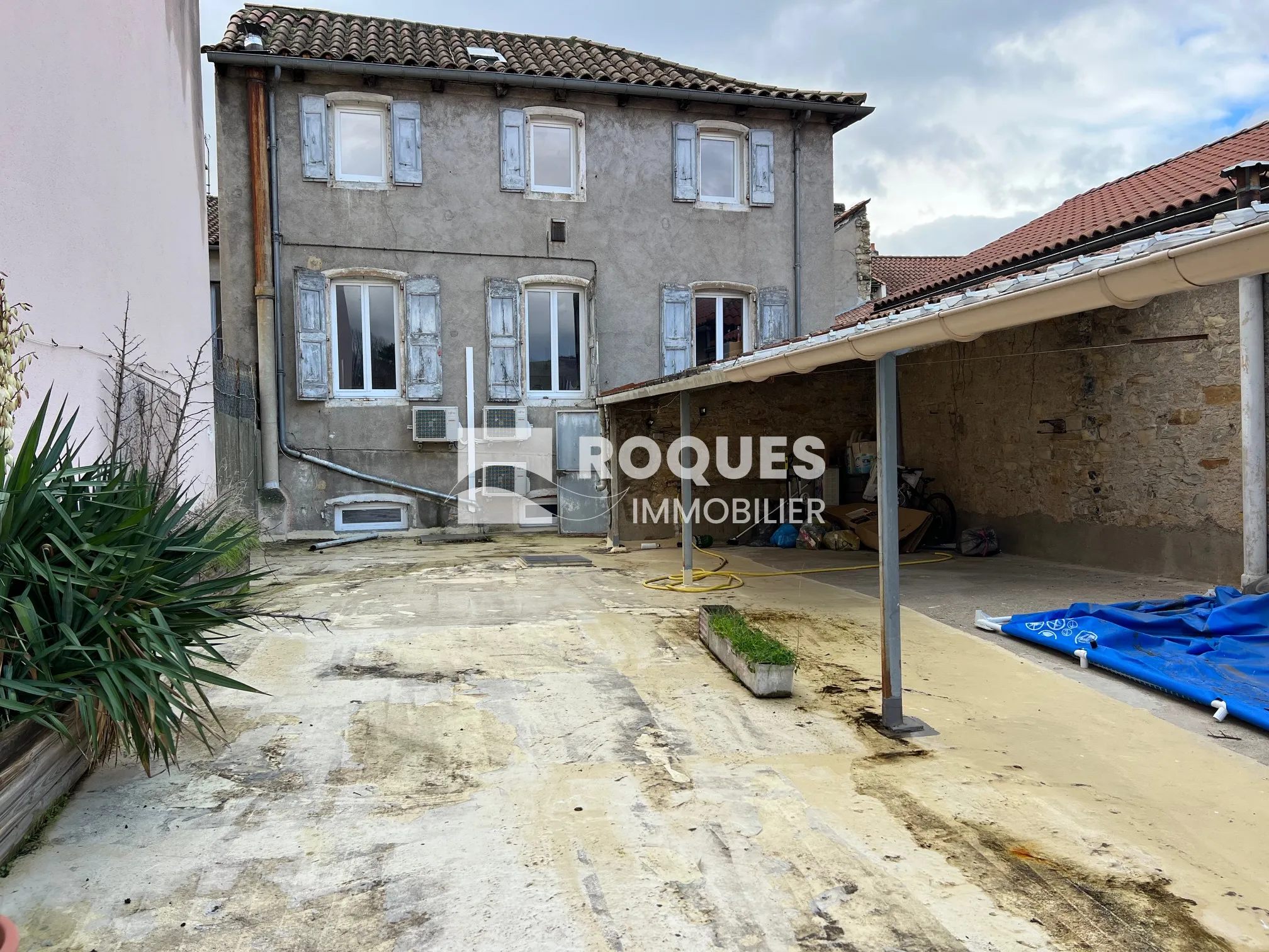 Vente appartement T3 duplex avec terrasse 100m2 à Millau 