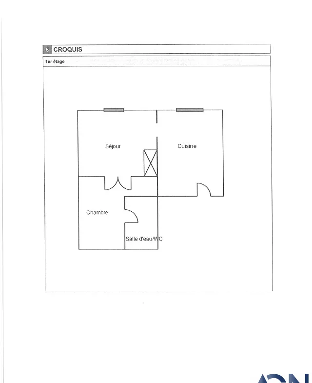 Appartement T1 Bis 30m2 en centre-ville de Montpellier - Place Saint Come 