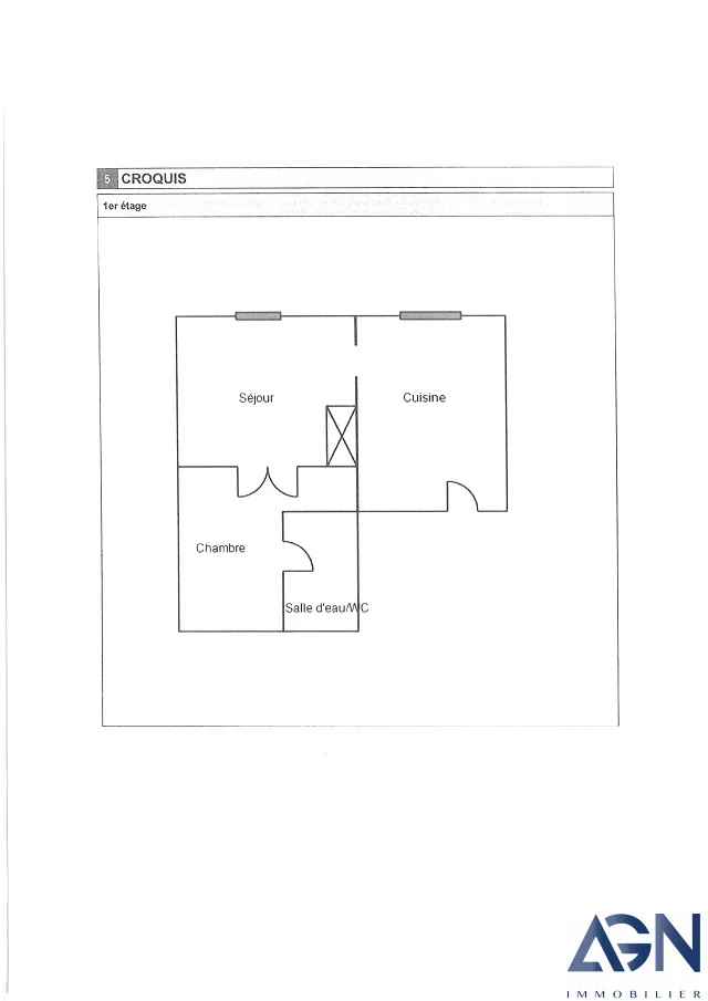 Appartement T1 Bis 30m2 en centre-ville de Montpellier - Place Saint Come 