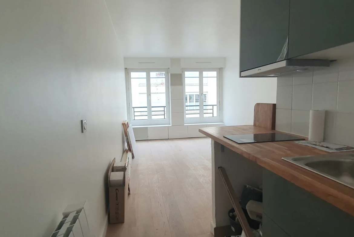 Studio rénové à vendre à Paris - 21,57 m2 