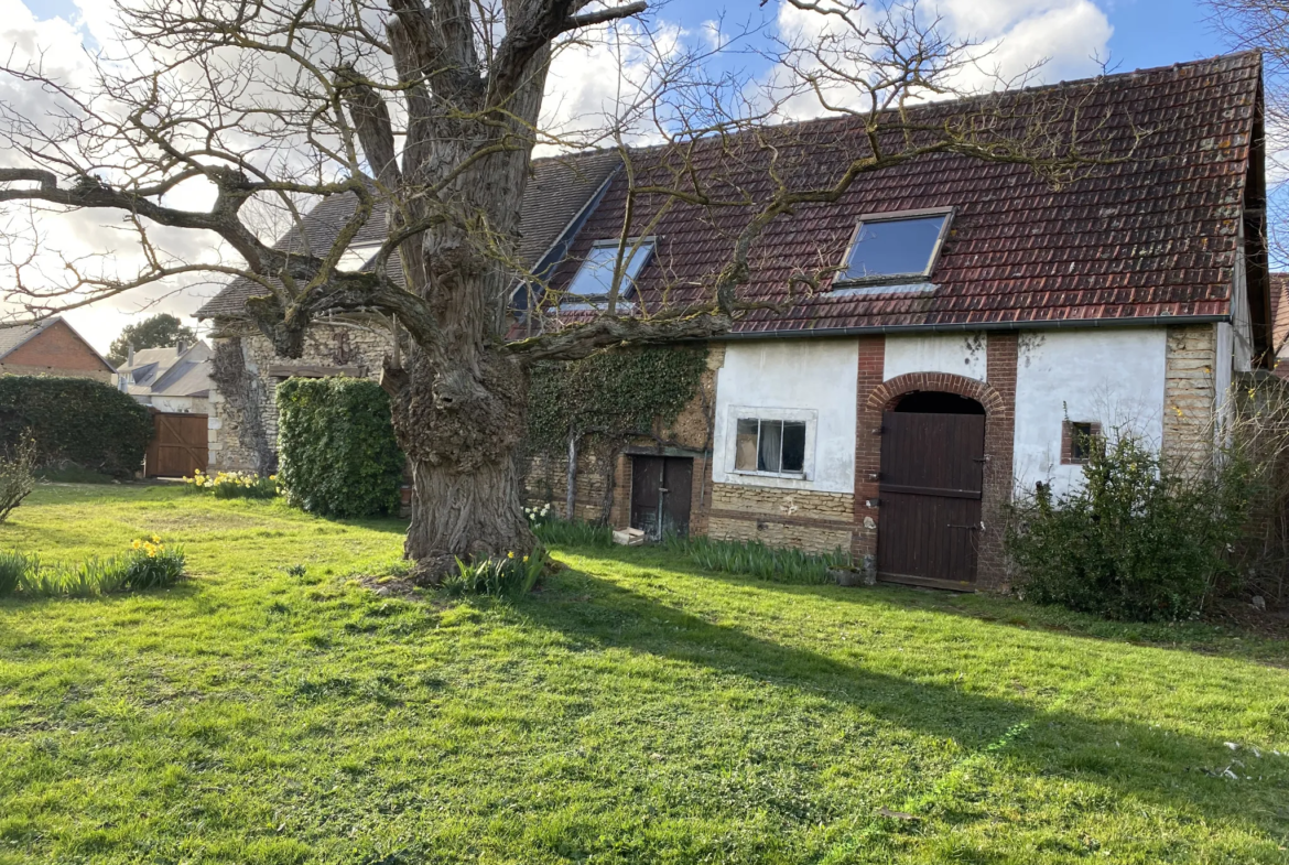 Grange aménagée avec jardin à Pacy-sur-Eure 