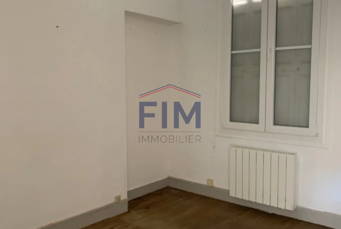 Appartement F2 avec jardin privatif à Dieppe 