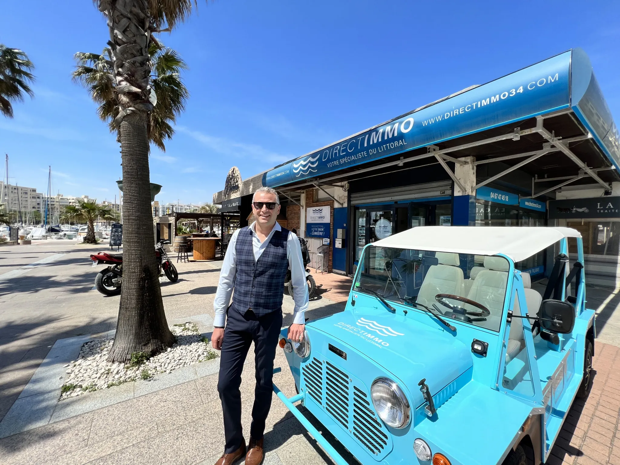 Appartement F2 avec loggias à Carnon-Plage 