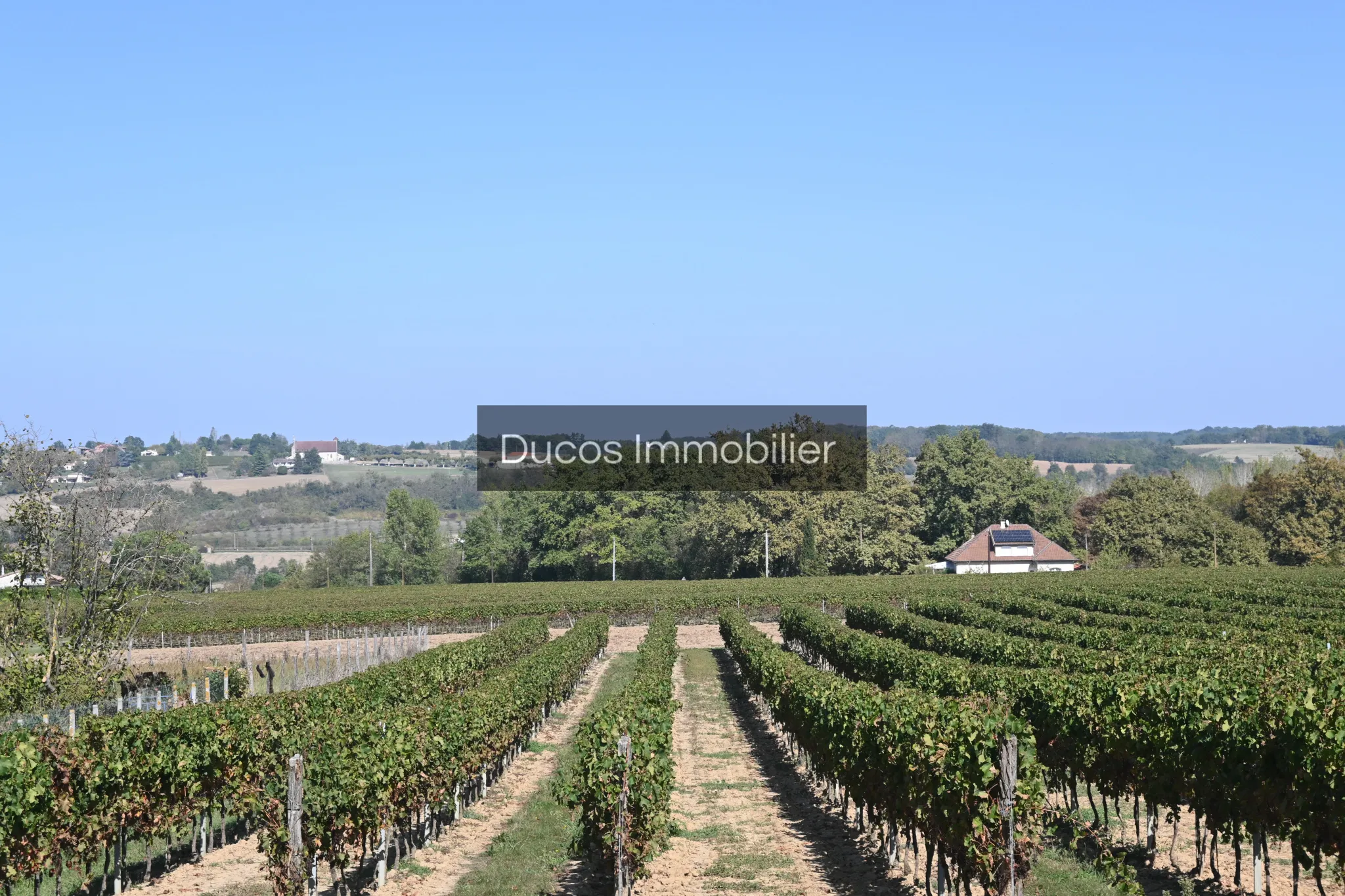 Villa Contemporaine de Plain-Pied avec Vue sur Campagne à Marmande 