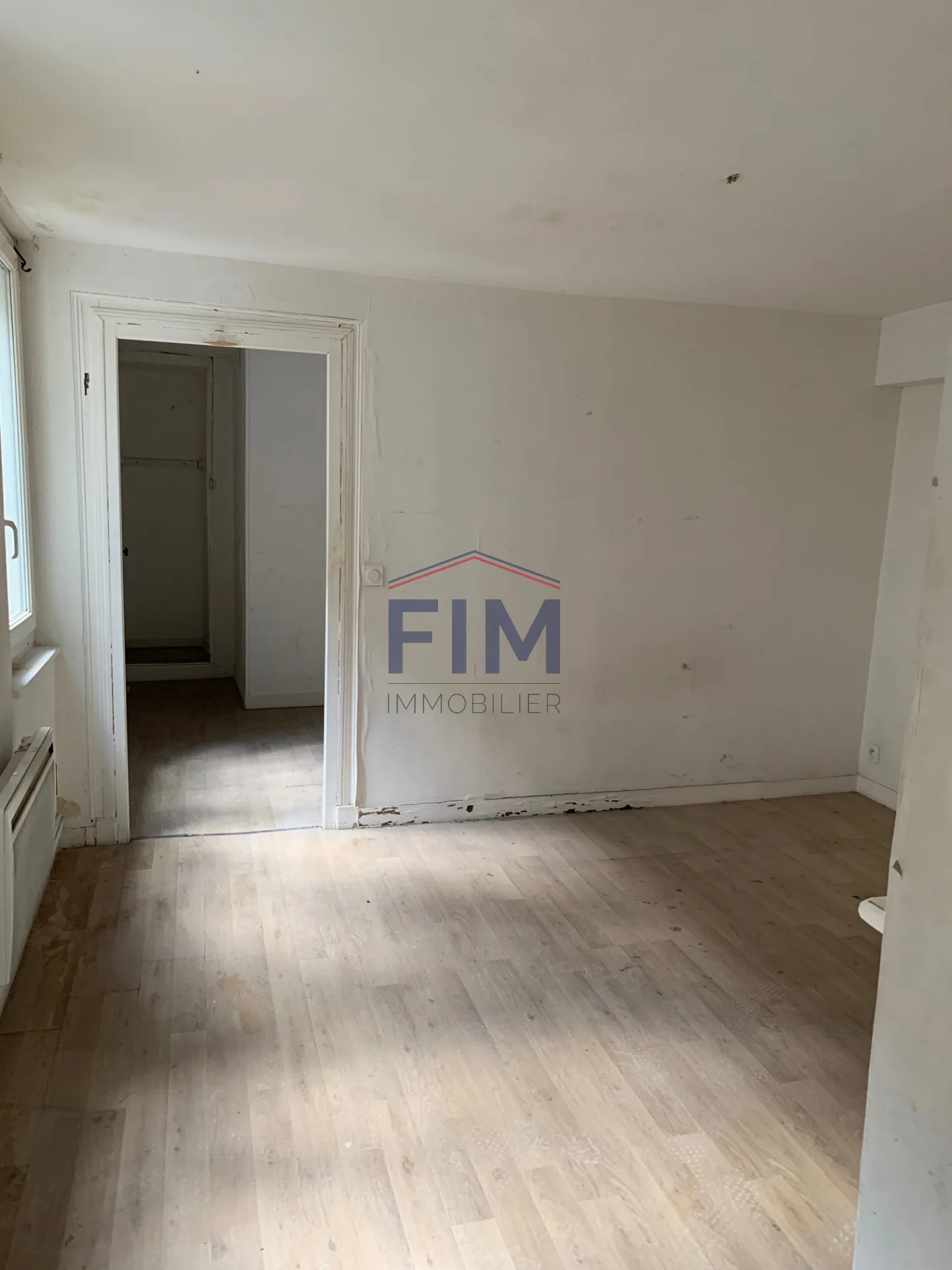 Appartement F3 à Dieppe avec cuisine aménagée 