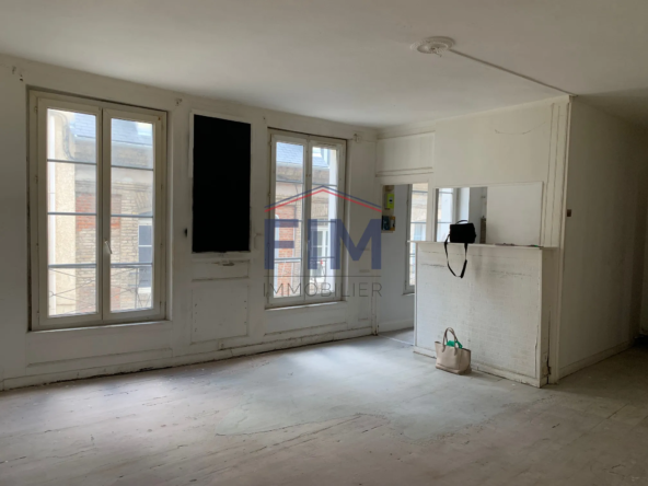 Appartement F3 à Dieppe avec cuisine aménagée