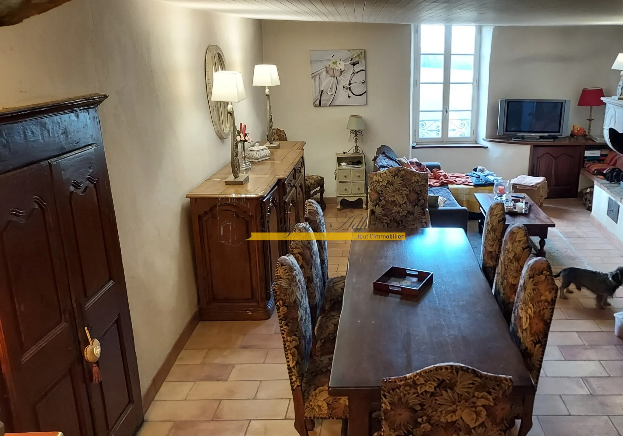 Maison de Village à Rochemaure 135m2, 3 Chambres 