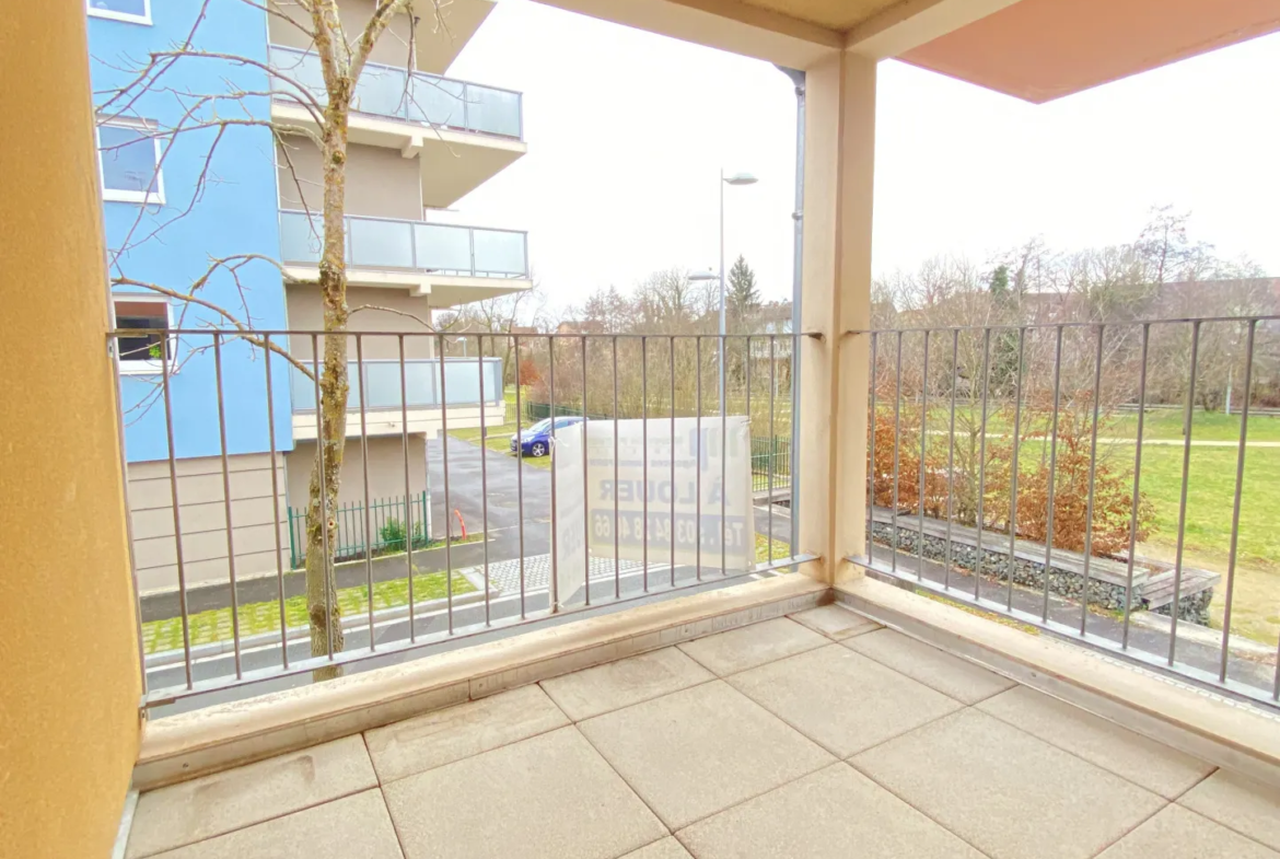 Appartement T4 avec balcon à Belfort 