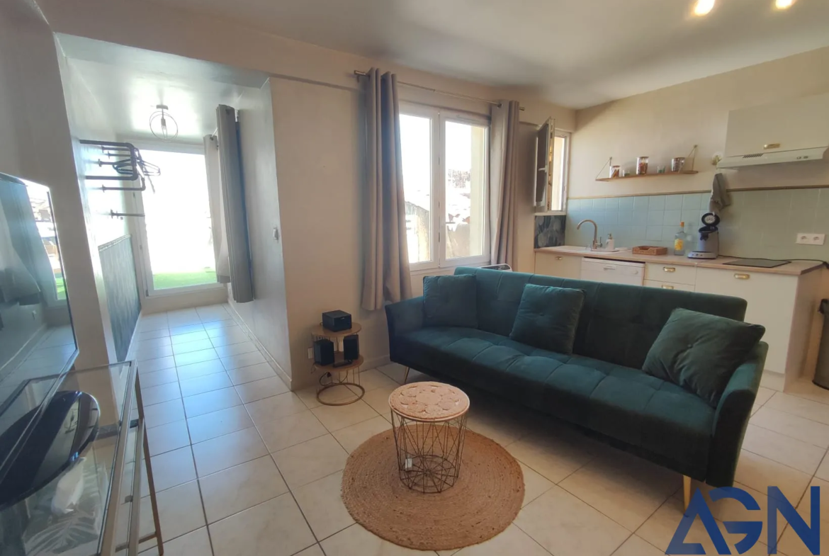 Appartement Studio de 36,57m2 avec Grande Terrasse à Agde 