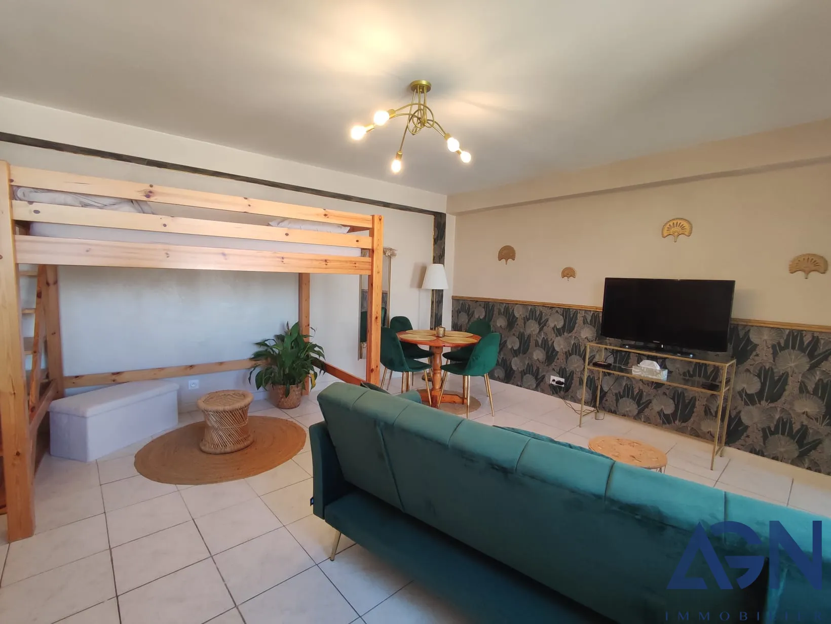 Appartement Studio de 36,57m2 avec Grande Terrasse à Agde 