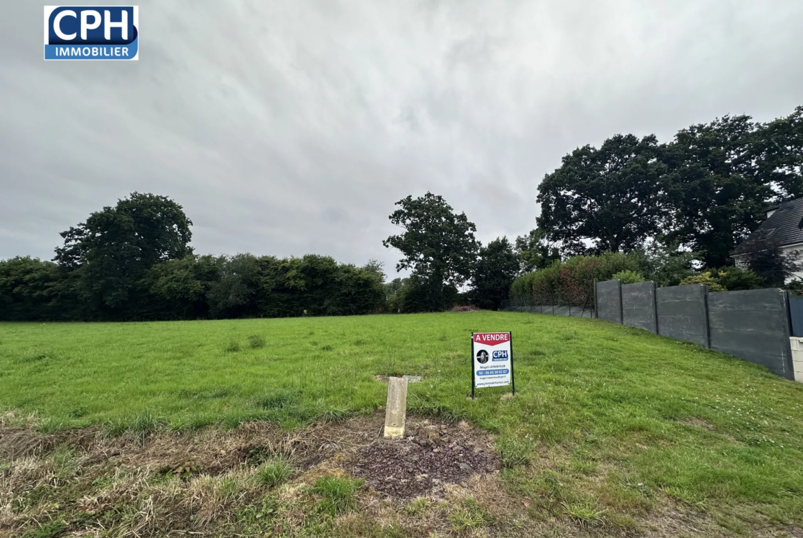 Terrain à bâtir de 1087 m2 à Bény Bocage 