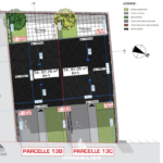 Terrain constructible à Augny - Maison de ville de 97m2