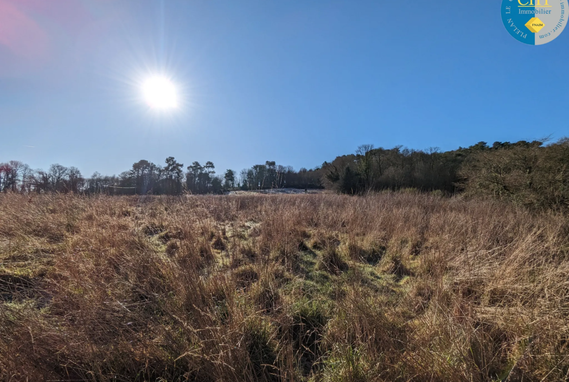 Terrain en zone agricole proche de la forêt de Brocéliande à Beignon 