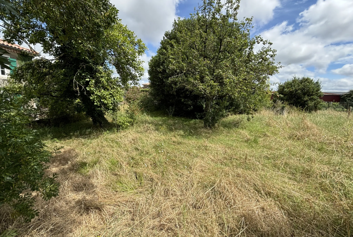 Terrain viabilisé à Grézac, proche des commodités 