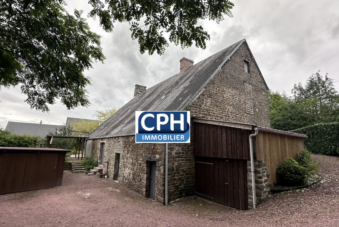 Longère en Pierres avec 4 Chambres à Souleuvre en Bocage 