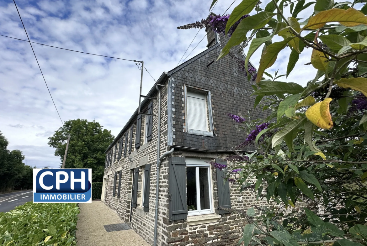 Longère en Pierres avec 4 Chambres à Souleuvre en Bocage 