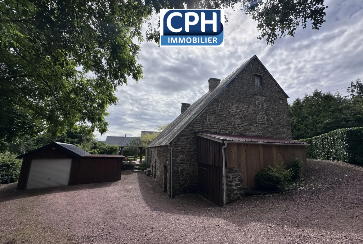 Longère en Pierres avec 4 Chambres à Souleuvre en Bocage 