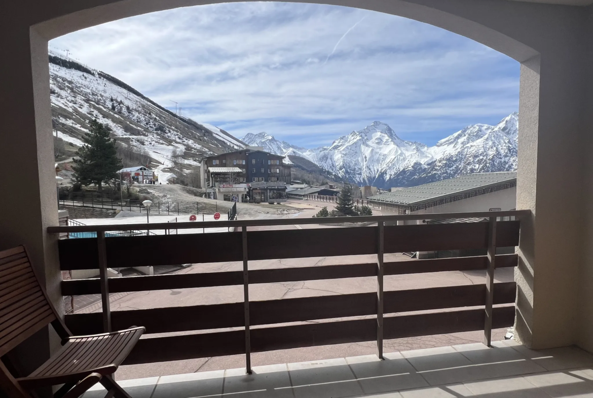 Charmant studio au Village 1800 Les Deux Alpes 