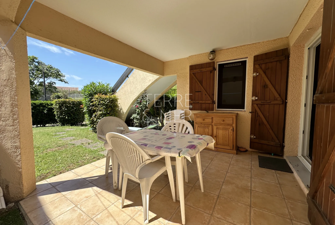 Appartement 2 pièces 27m2 avec terrasse et parking à Saint-Cyprien plage 