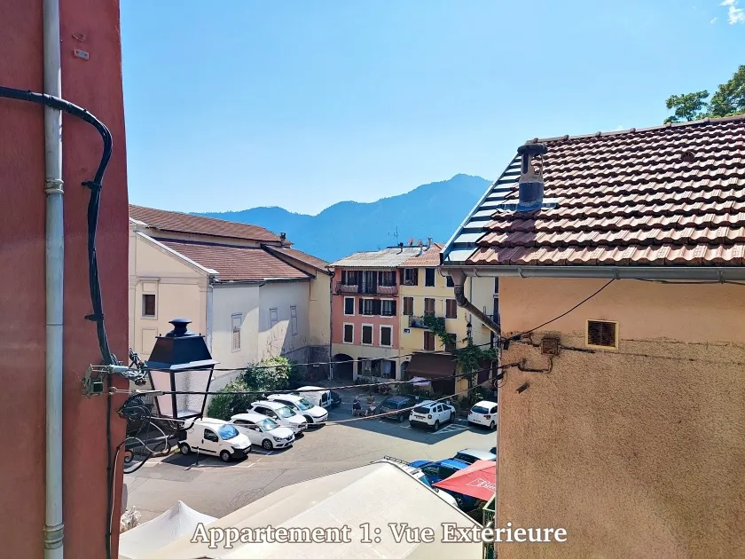 Renovated Village House with 3 Apartments in Belvédère 