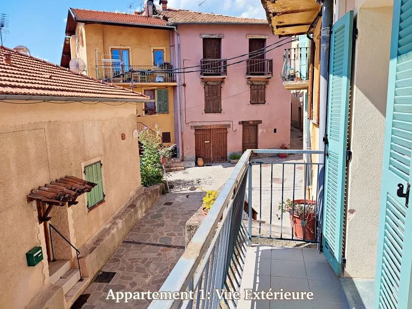 Renovated Village House with 3 Apartments in Belvédère 