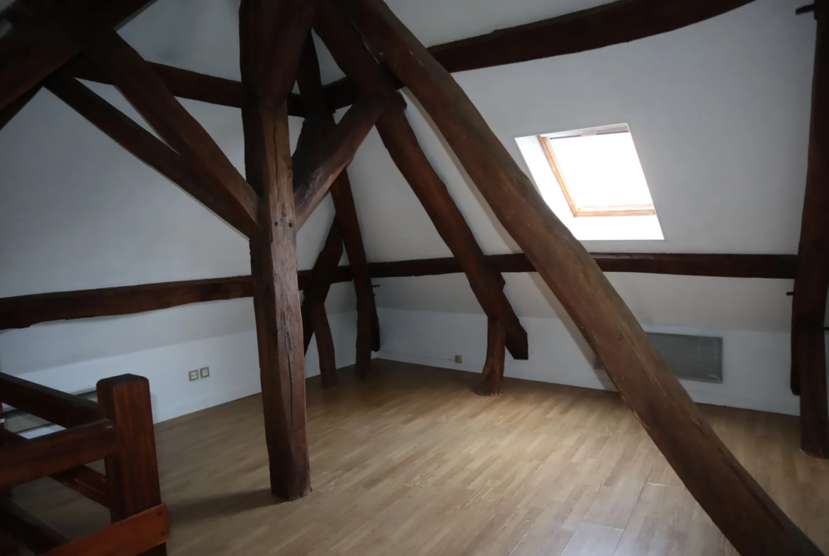 Appartement atypique en triplex à Autun 