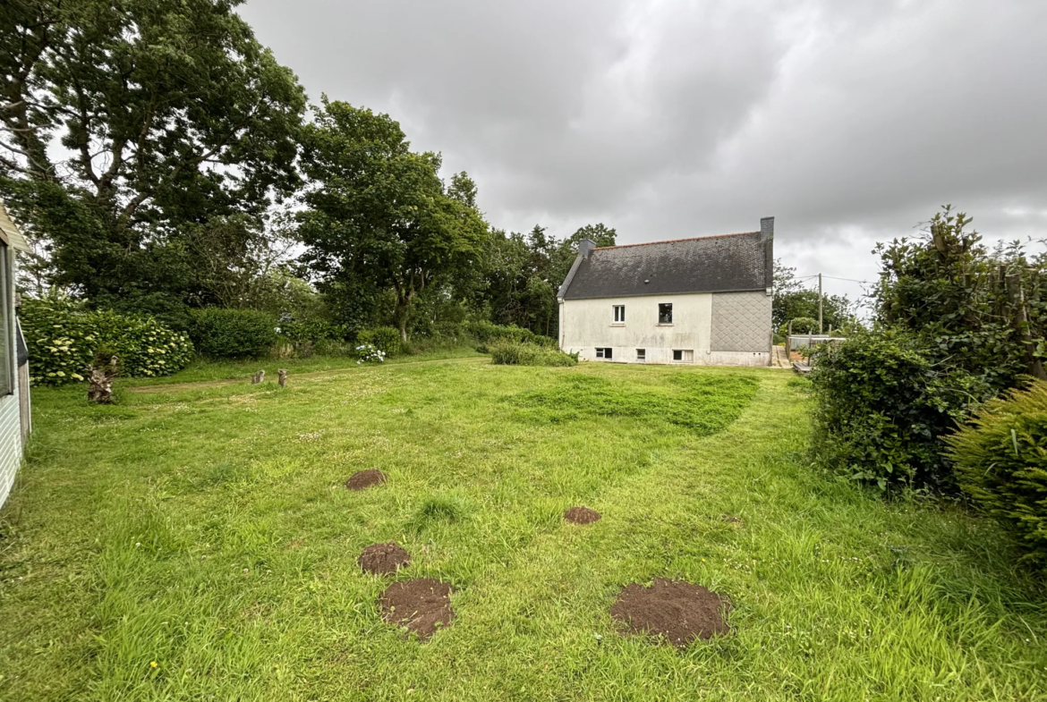 Maison de 99 m2 avec 3 Chambres et Sous-sol - Plouvien 