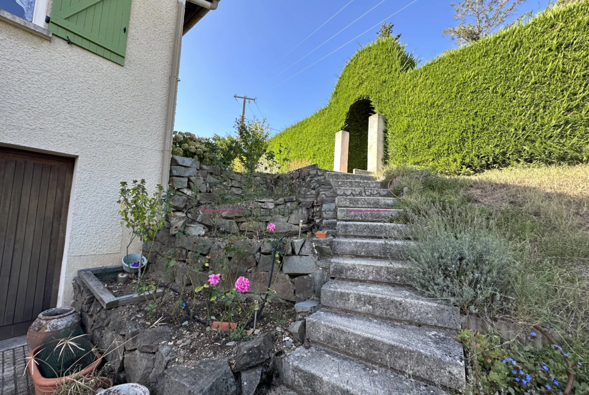 Maison individuelle avec vue sur la campagne à St Symphorien de Lay 