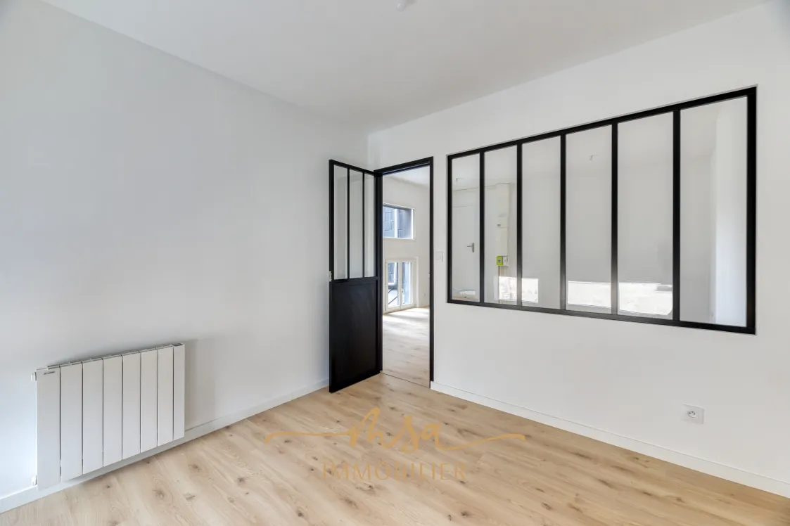 Appartement F3 rénové à Rouen avec vue dégagée 