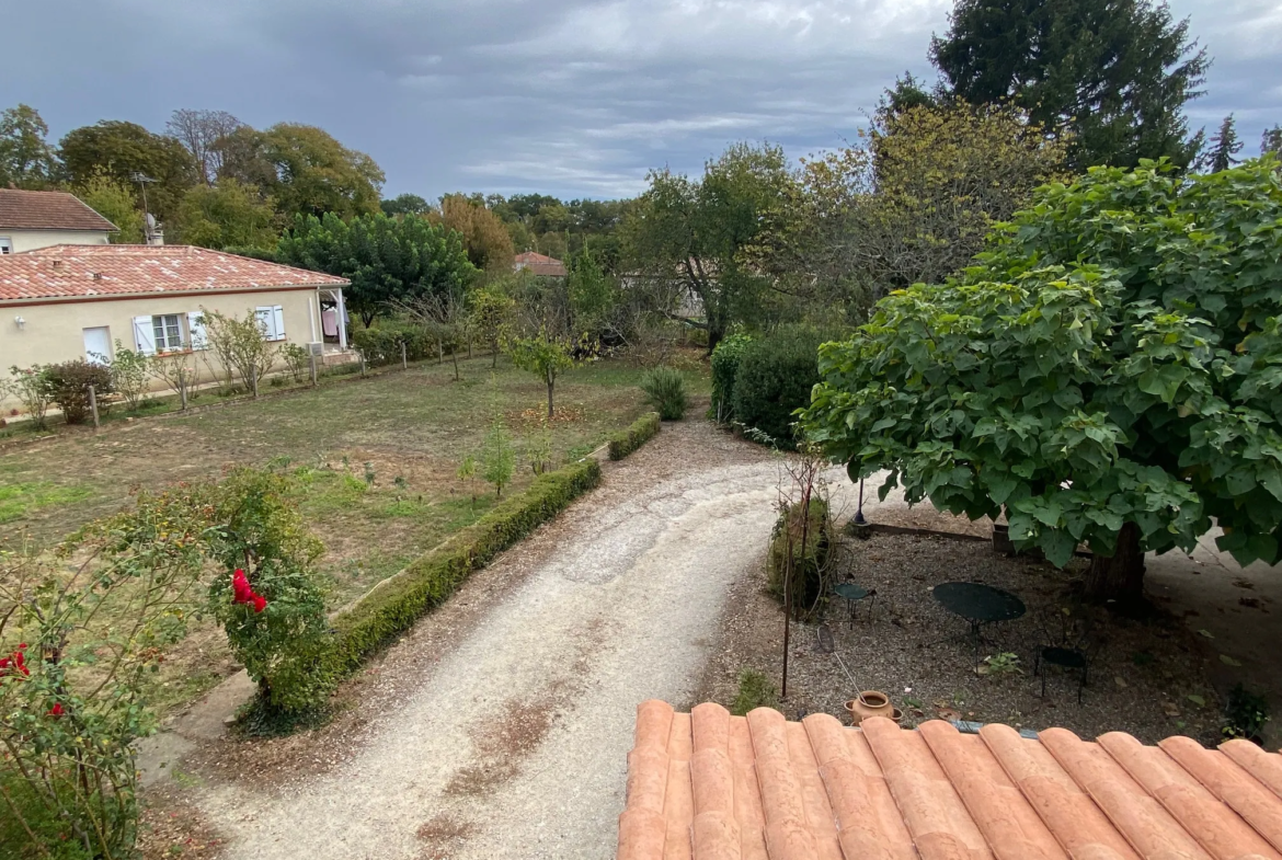 Belle maison avec grand jardin à Fumel 