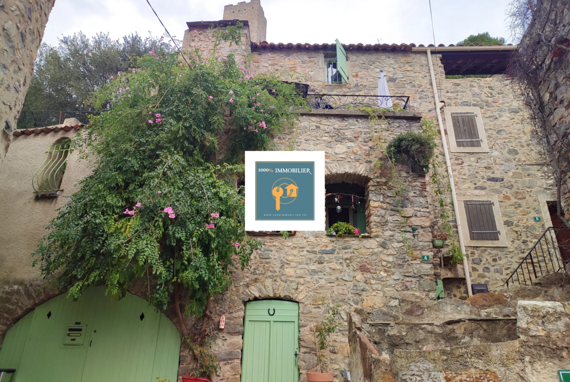 Maison de Village en Pierre à Roquebrun 