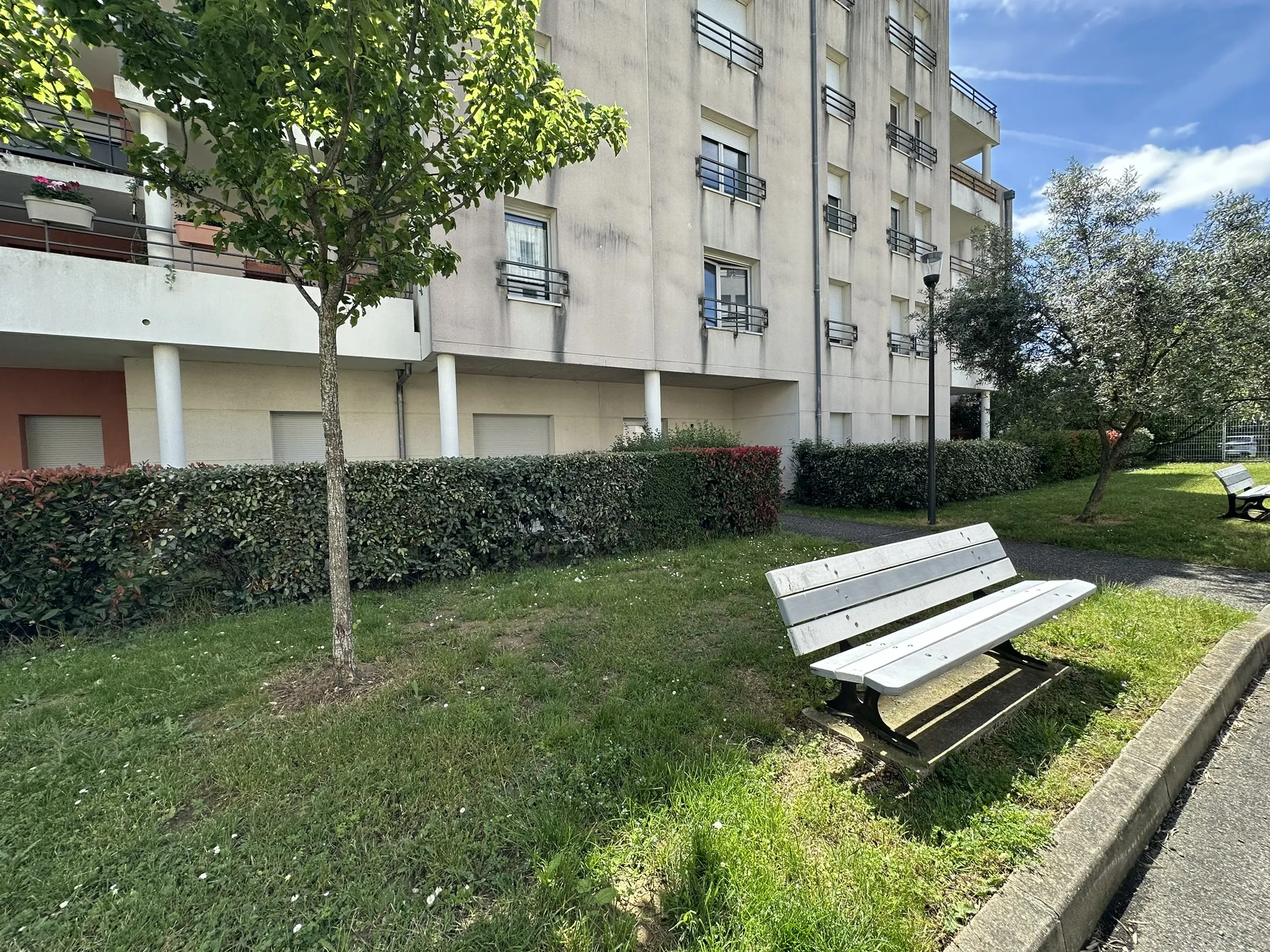 Appartement T3 de 61.5 m2 avec jardin privatif à Cornebarrieu 