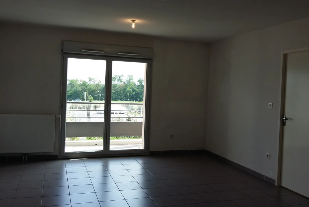 Appartement T3 de 61.5 m2 avec jardin privatif à Cornebarrieu 