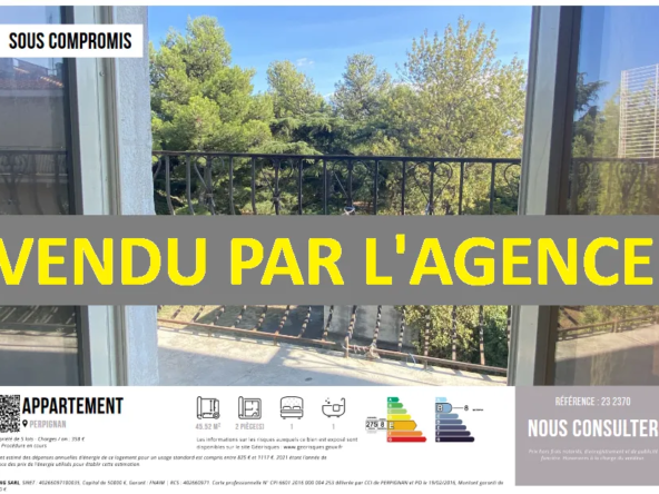 Appartement à rénover à Perpignan avec vue sur parc