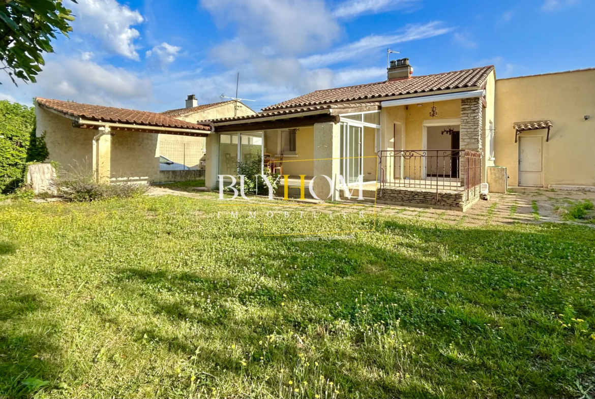 Maison de plain-pied de 65m2 à L'Isle-sur-la-Sorgue 