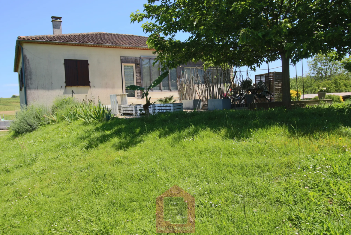 Belle maison contemporaine proche de Puy l'Eveque 