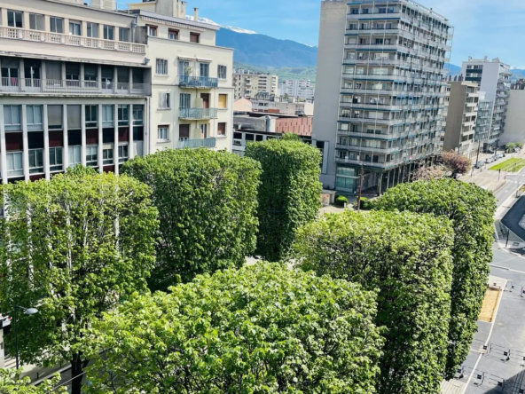 Appartement T3 à Grenoble Joffre / ciné Chavant, étage élevé, Tram C et A