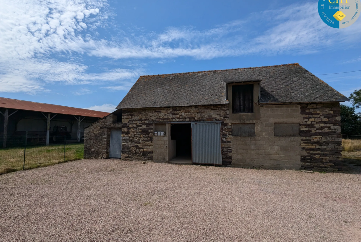 Longère en campagne à PLELAN LE GRAND avec vue sur Brocéliande 