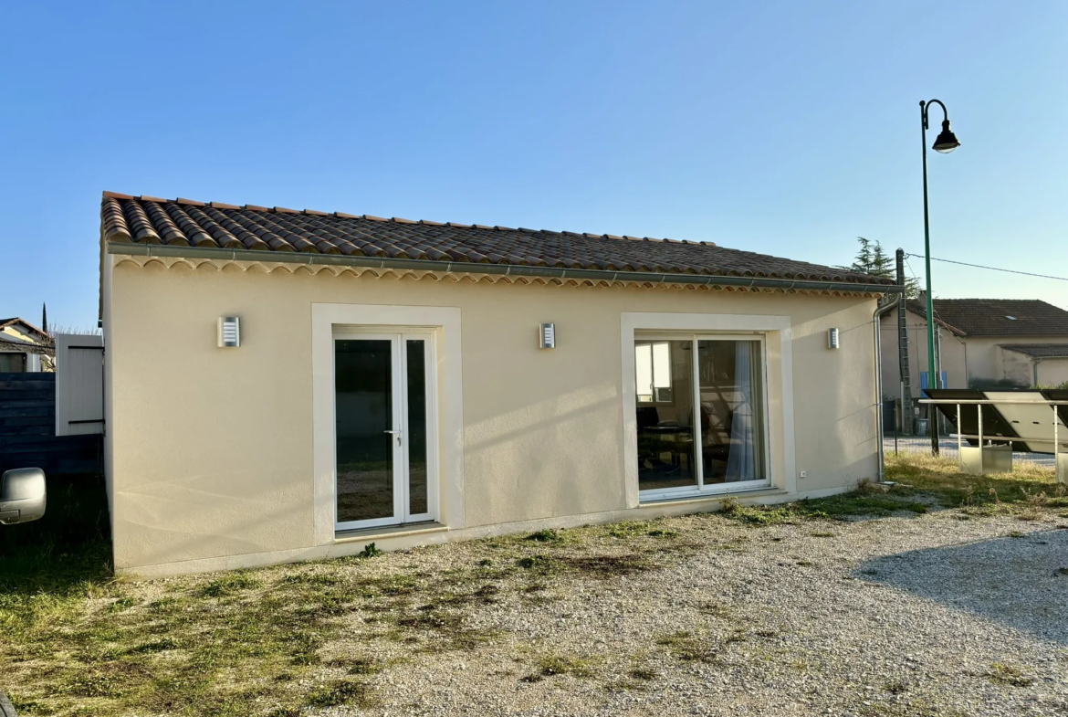 Villa de plain pied avec jardin à Vaison 