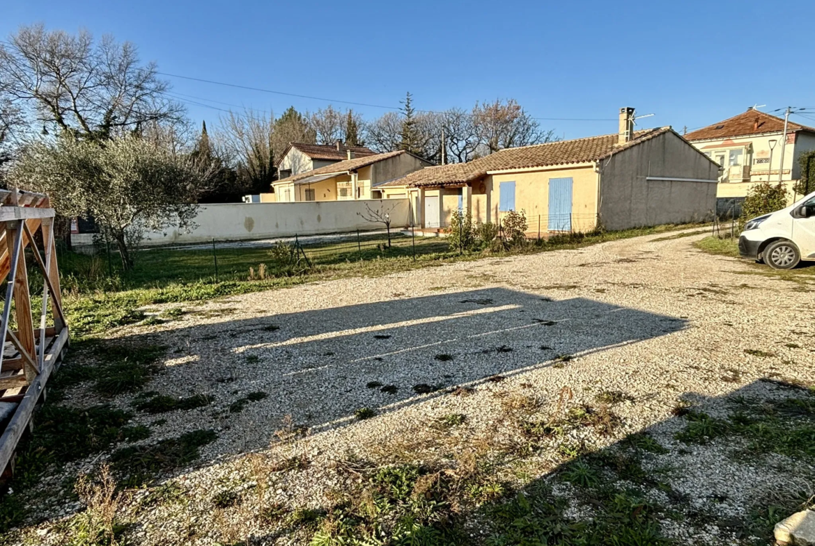 Villa de plain pied avec jardin à Vaison 