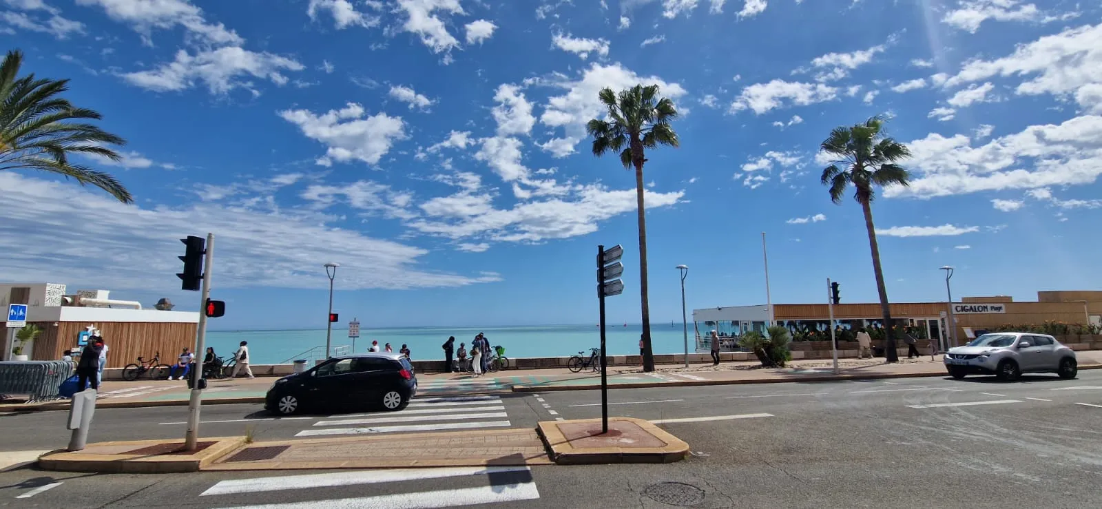 Appartement 2 pièces à Cagnes-sur-Mer avec vue dégagée sur parc 