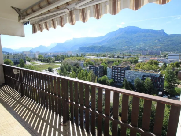 Appartement T4 à Grenoble - Vue panoramique et superficie généreuse