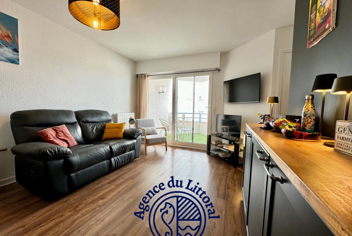 Appartement T2 avec balcon et garage à Royan 