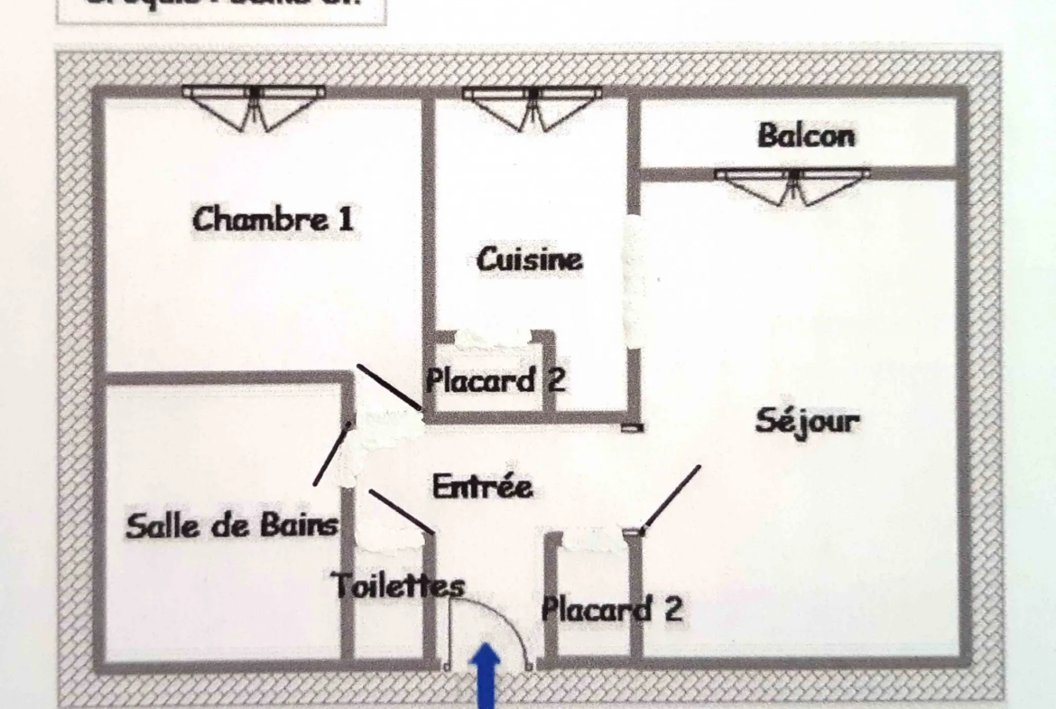 Appartement T2 Lumineux à Port la Nouvelle 