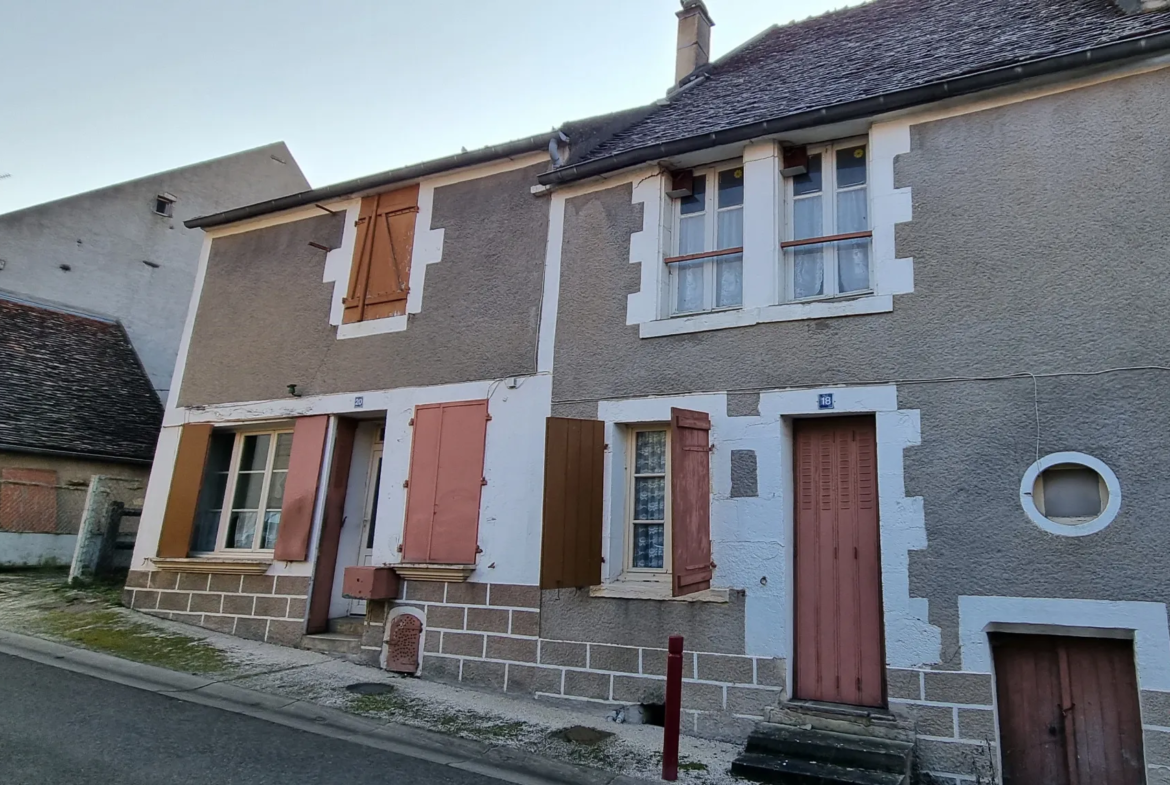 Maison de village à rénover à Varzy 